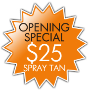 Opening Special - $25 all over Spray Tan
Call Bronz Oz today on
02 9528 7224 or 0413 153 903